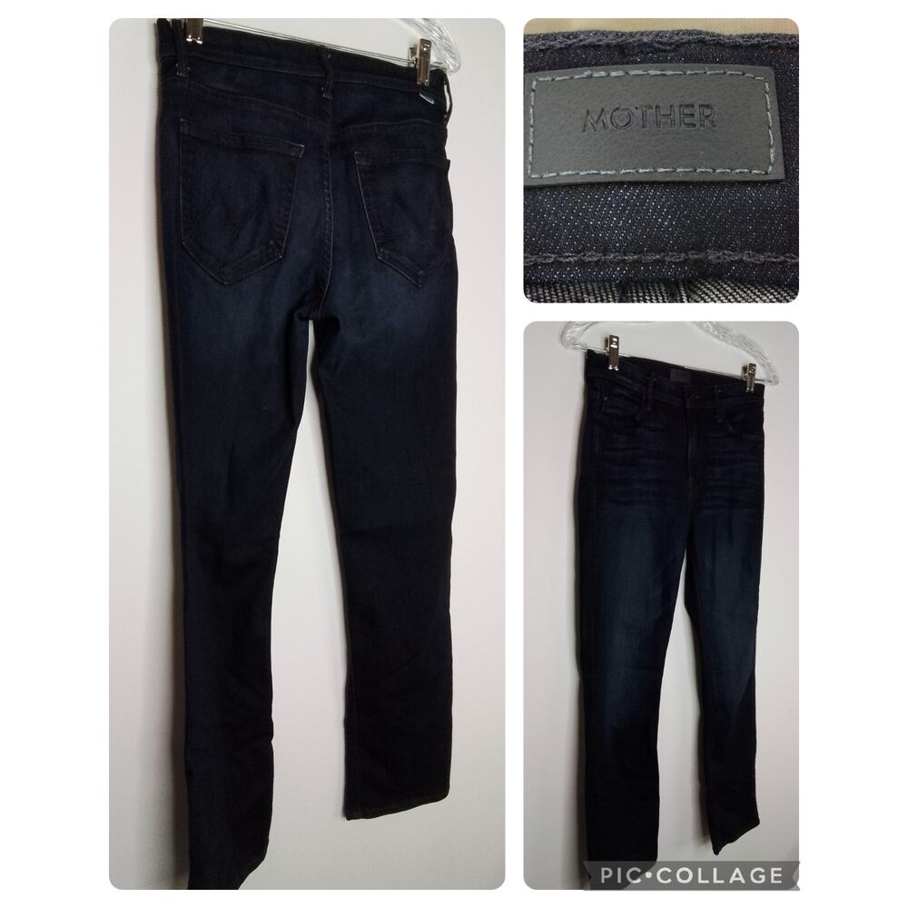 Mother Denim Jeans Women's 27 Mid Rise Ankle in Now or Never Wash #W2297